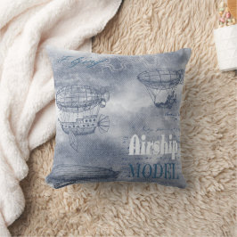 Denim Steampunk Kissen