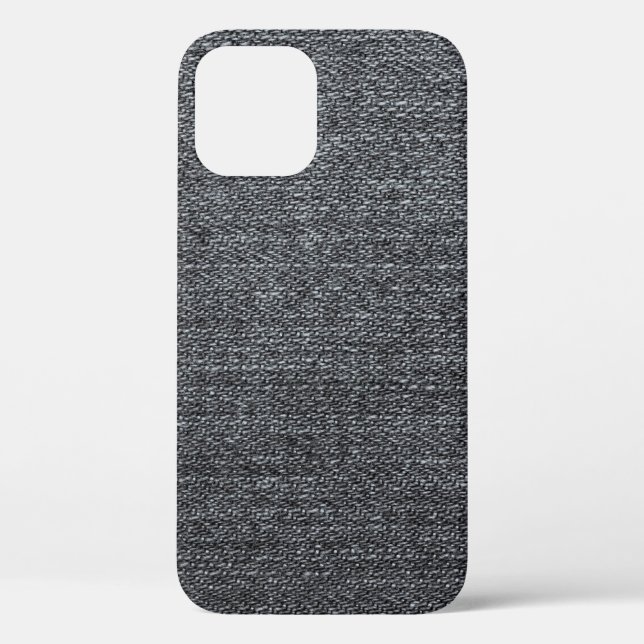 Denim Stoff Textur blaue Hose Case-Mate iPhone Hülle (Rückseite)