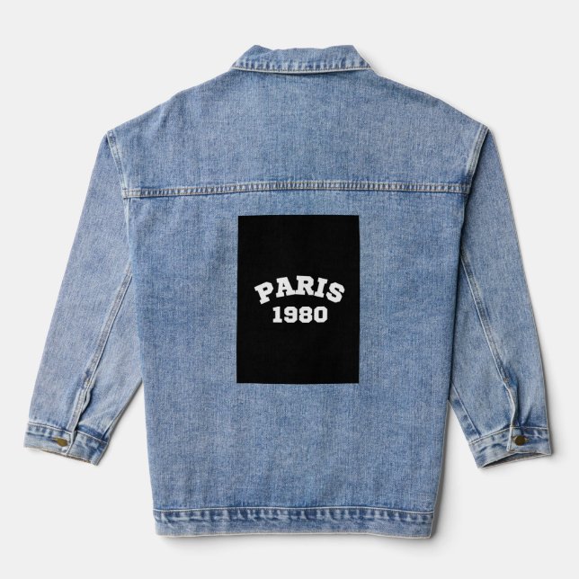"Denim-Touch" Jeansjacke (Rückseite)