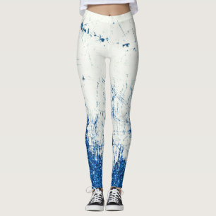 Denim und Glitzer Leggings