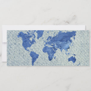 Denim World Map