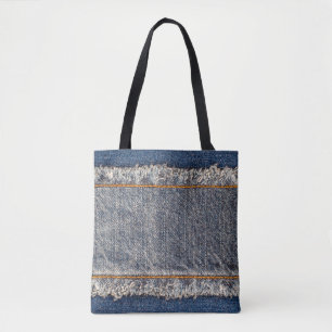Denimblaue Jeansstoff Rahmung. Gebleichter Denimst