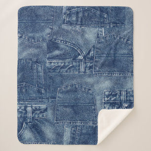Denimmaterial, Sherpadecke