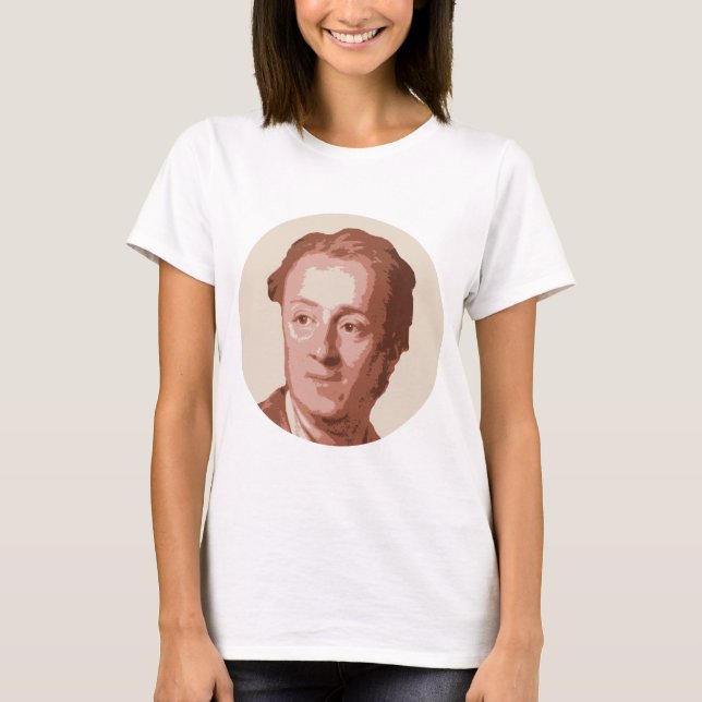 Denis Diderot T-Shirt (Vorderseite)
