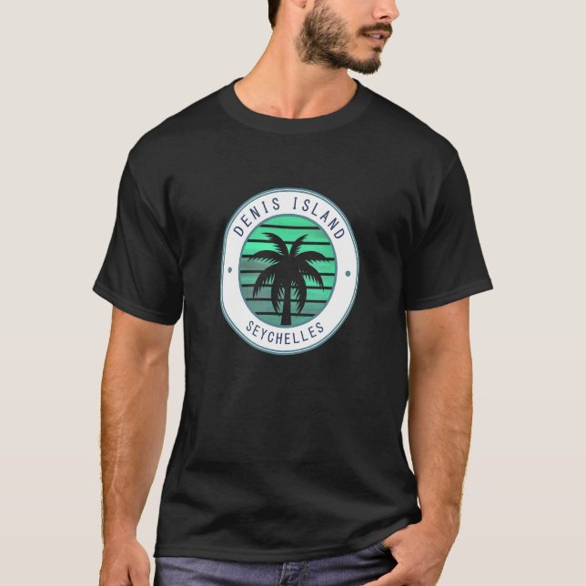 Denis Island Seychelles T-Shirt (Vorderseite)