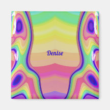 DENISE ~ Abstraktes Muster ~ mehrfarbig ~