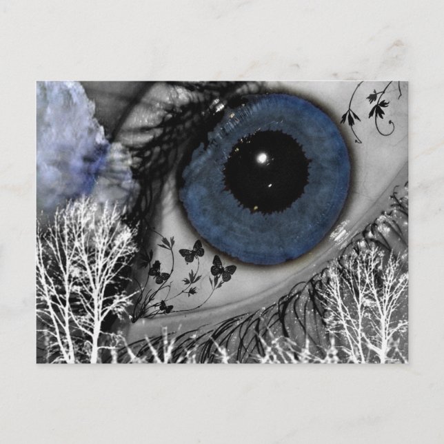 Denise Eye!@_Background Postkarte (Vorderseite)