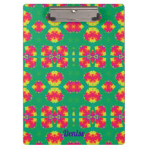 DENISE ~ Rosa, Rot, Gelb und Grün