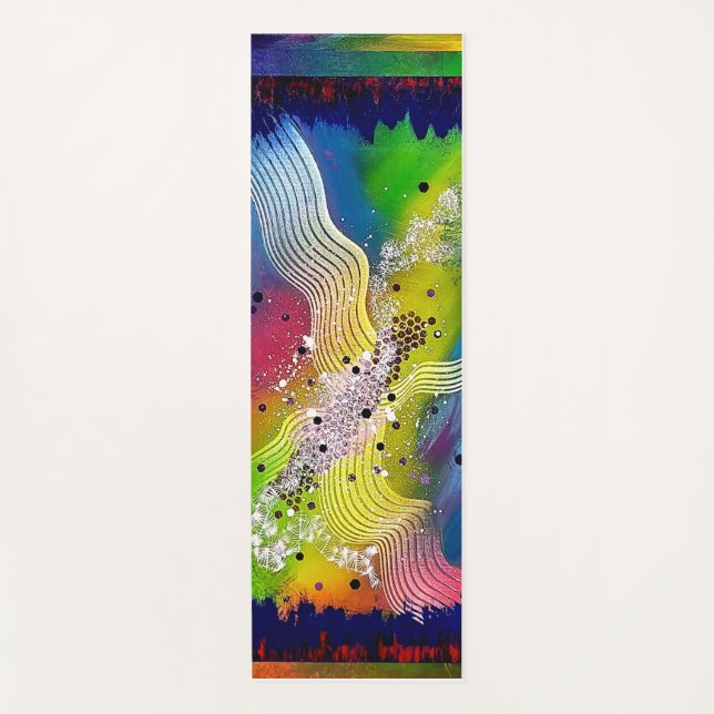 DENK AN Christèle Chabrette Yogamatte (Vorderseite)