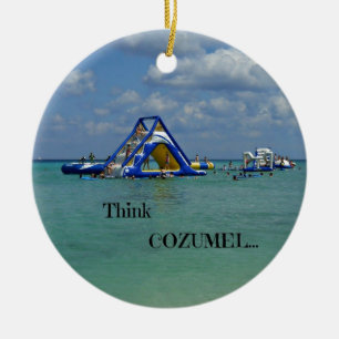 Denk an Cozumel! Keramikornament