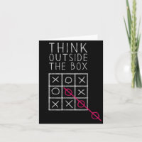 Denk außerhalb der Box _ Tic Tac Toe _ Lustiger Sy