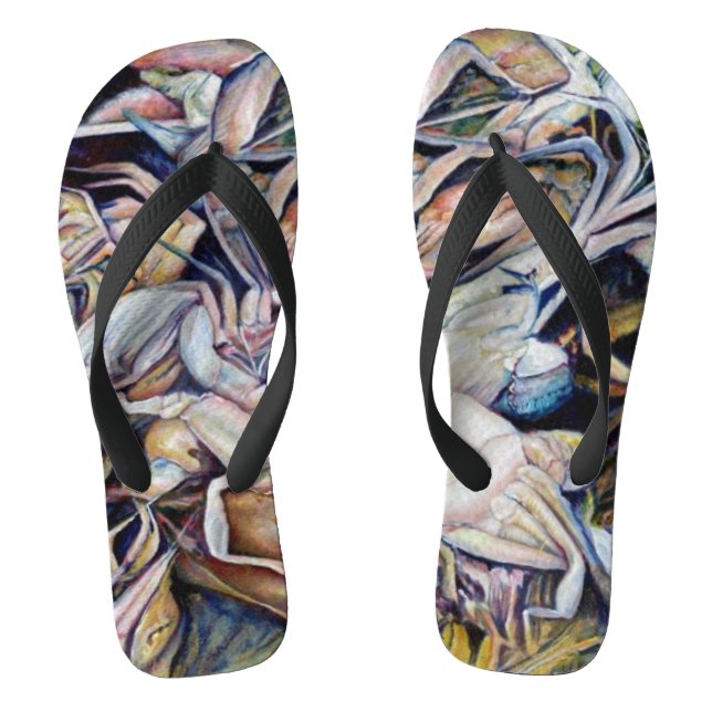 Denk außerhalb der Schublade Flip Flops (Fußbett)