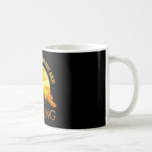 Denk daran, wer du bist kaffeetasse