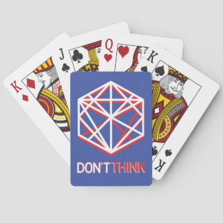 Denk nicht daran, Karten zu spielen Spielkarten