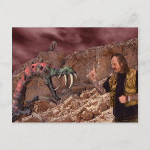 Denk nicht mal darüber nach postkarte