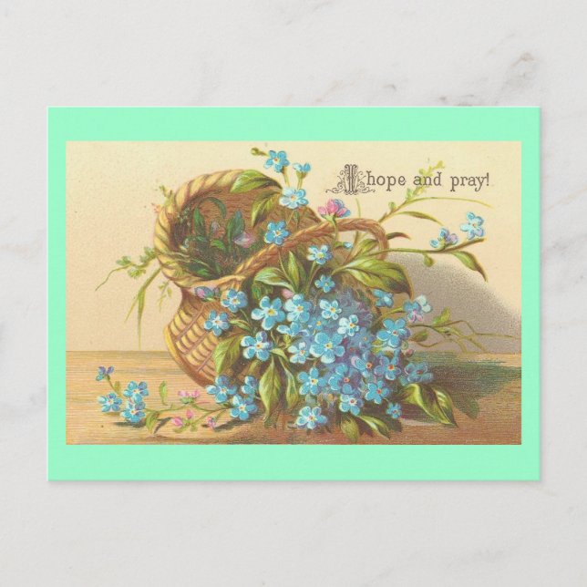 Denke an Dich Postkarte (Vorderseite)