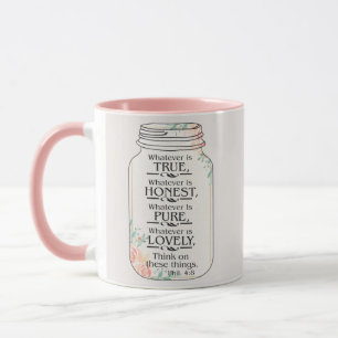 Denke an diese Dinge Kaffeetasse