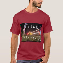 Denke anders Extended Blundering-Shirt