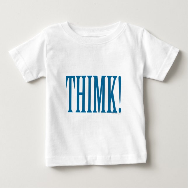 DENKE! BABY T-SHIRT (Vorderseite)