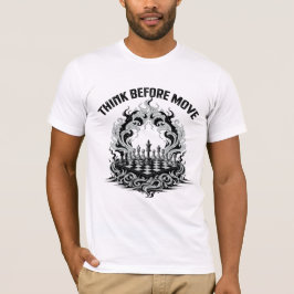 Denke bevor du ziehst T-Shirt