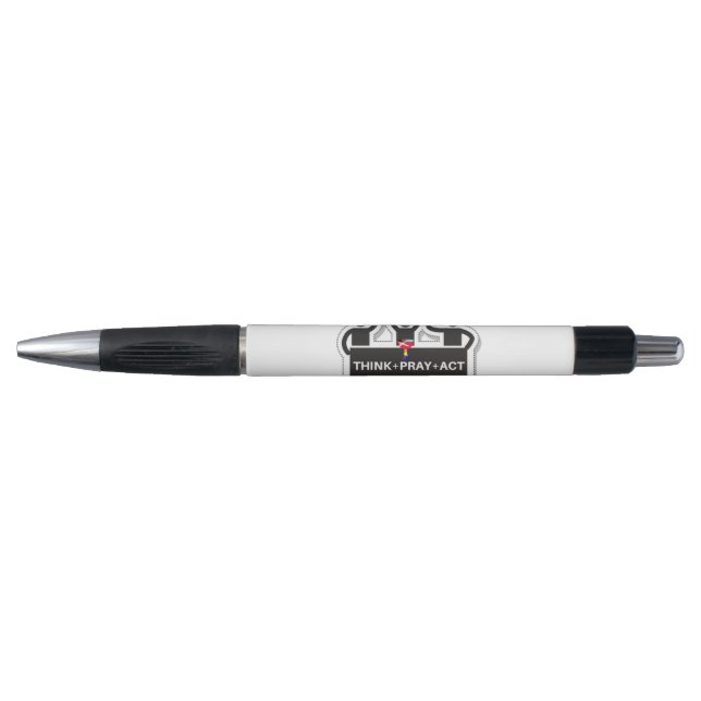 Denke+Gebete+Handle Pen Kugelschreiber (Vorderseite)