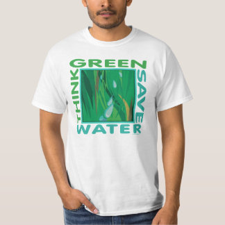 Denke ökologisch, Gerettet Wasser T-Shirt