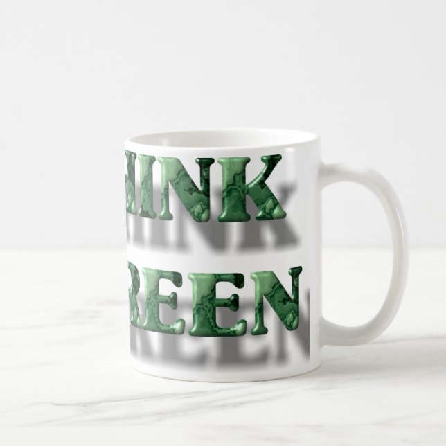 Denke ökologisch kaffeetasse (Rechts)