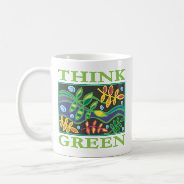 Denke ökologisch kaffeetasse (Links)