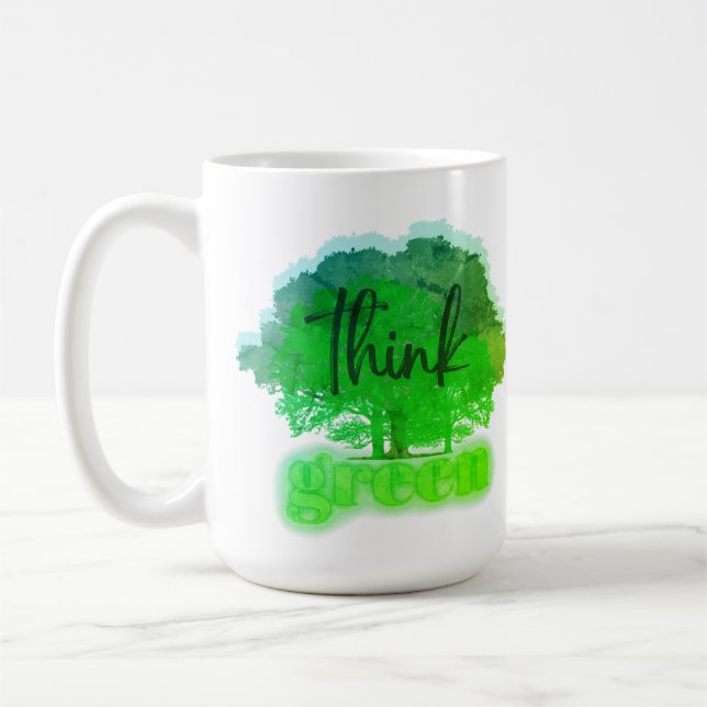 Denke ökologisch kaffeetasse (Links)