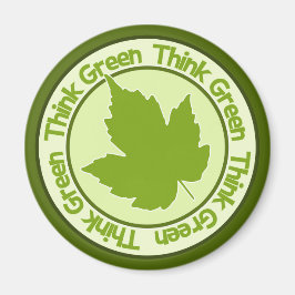 Denke ökologisch magnet