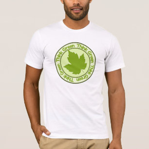 Denke ökologisch Shirt - wählen Sie Stil & Farbe