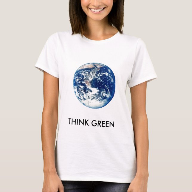 DENKE ÖKOLOGISCH T-Shirt (Vorderseite)