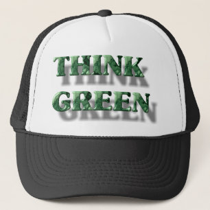 Denke ökologisch truckerkappe