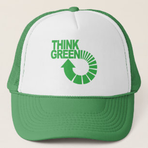denke ökologisch truckerkappe