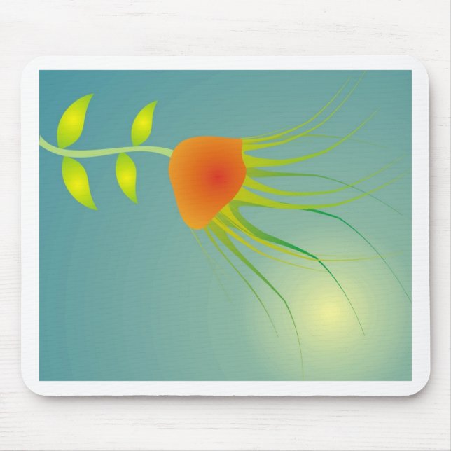 Denke ökologisch - Zen - Reycle Mousepad (Vorne)