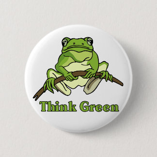Denke ökologischknopf button