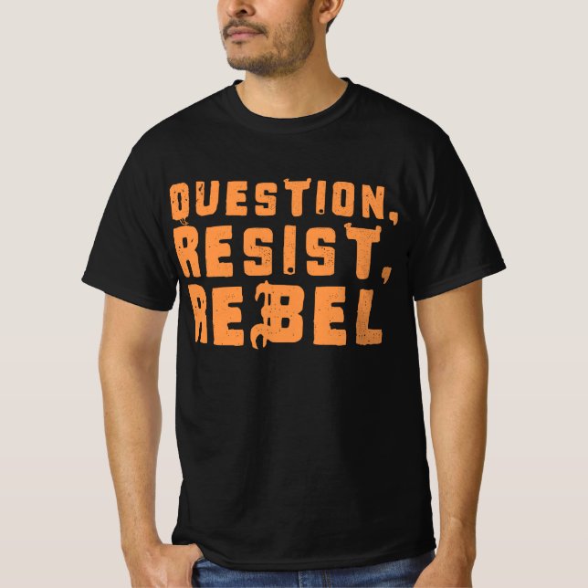 Denke selbst, handle stark T-Shirt (Vorderseite)