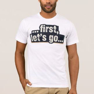 Denke weniger, denke dennoch zu viel Retro-Typogra T-Shirt