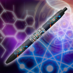 DENKE WIE EIN PROTON UND BLEIBE POSITIV KUGELSCHREIBER