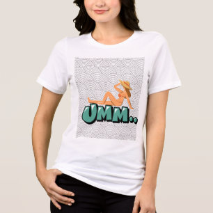 Denken am Strand Tri-Blend Shirt