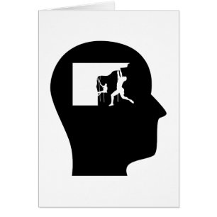 Denken an das Klettern