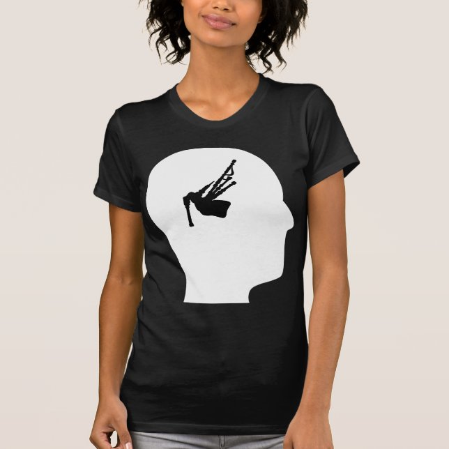 Denken an Dudelsäcke T-Shirt (Vorderseite)