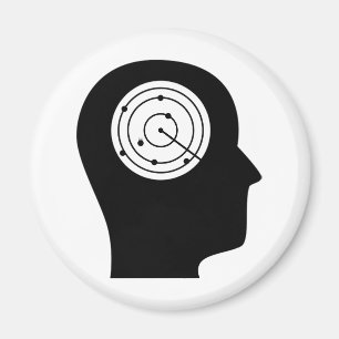 Denken an Flugverkehr-Kontrolle Magnet