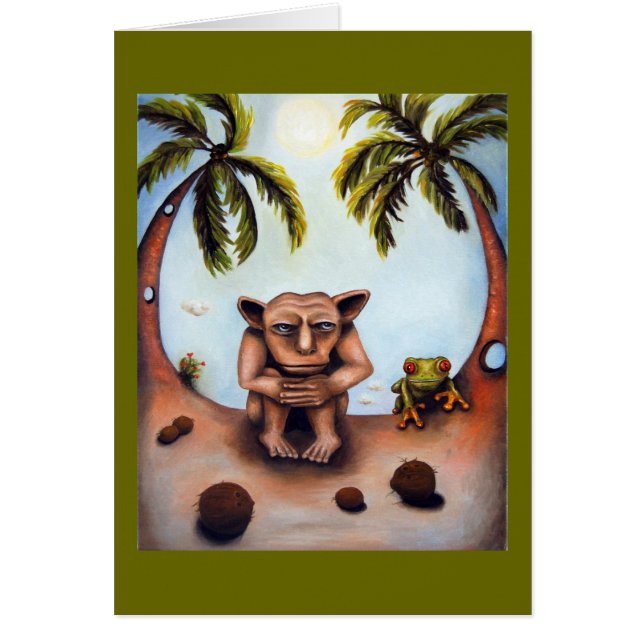 Denken an Kokosnüsse (Vorne)