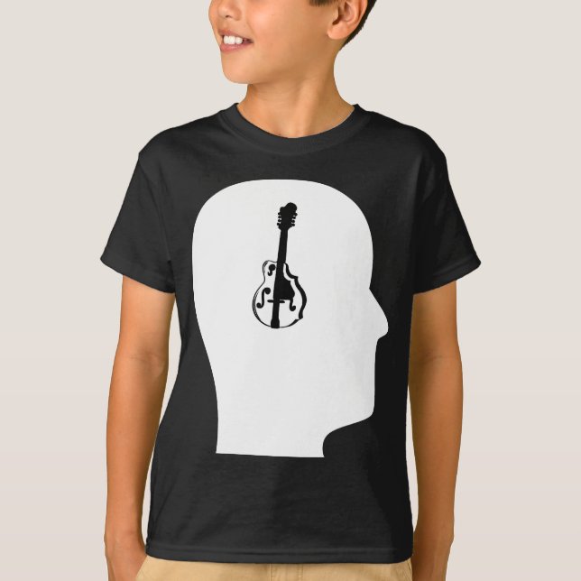 Denken an Mandoline T-Shirt (Vorderseite)