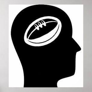 Denken an Rugby Poster