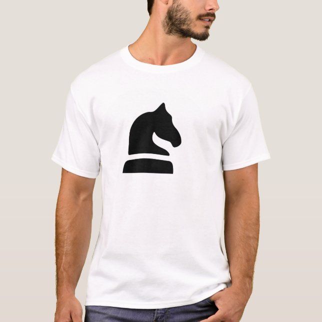 Denken an Schach T-Shirt (Vorderseite)