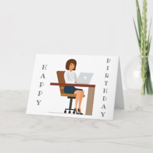 DENKEN AN "SIE" AUF IHRER **GEBURTSTAG** KARTE