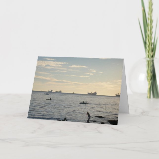 Denken an Sie Gruß-Karten Karte (Vorderseite)