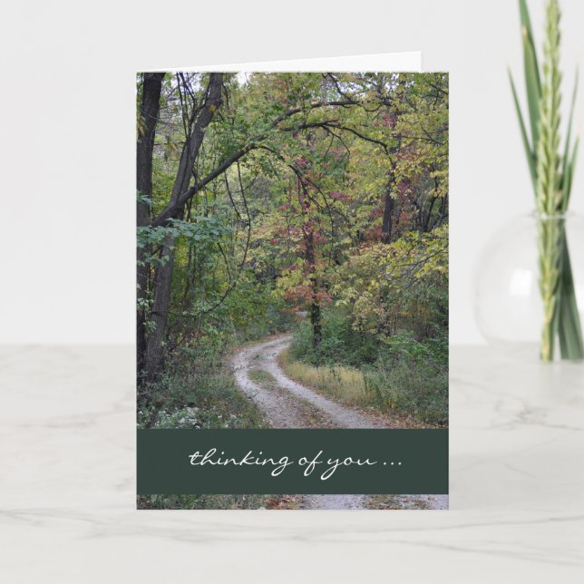 Denken an Sie… Karte (Vorderseite)